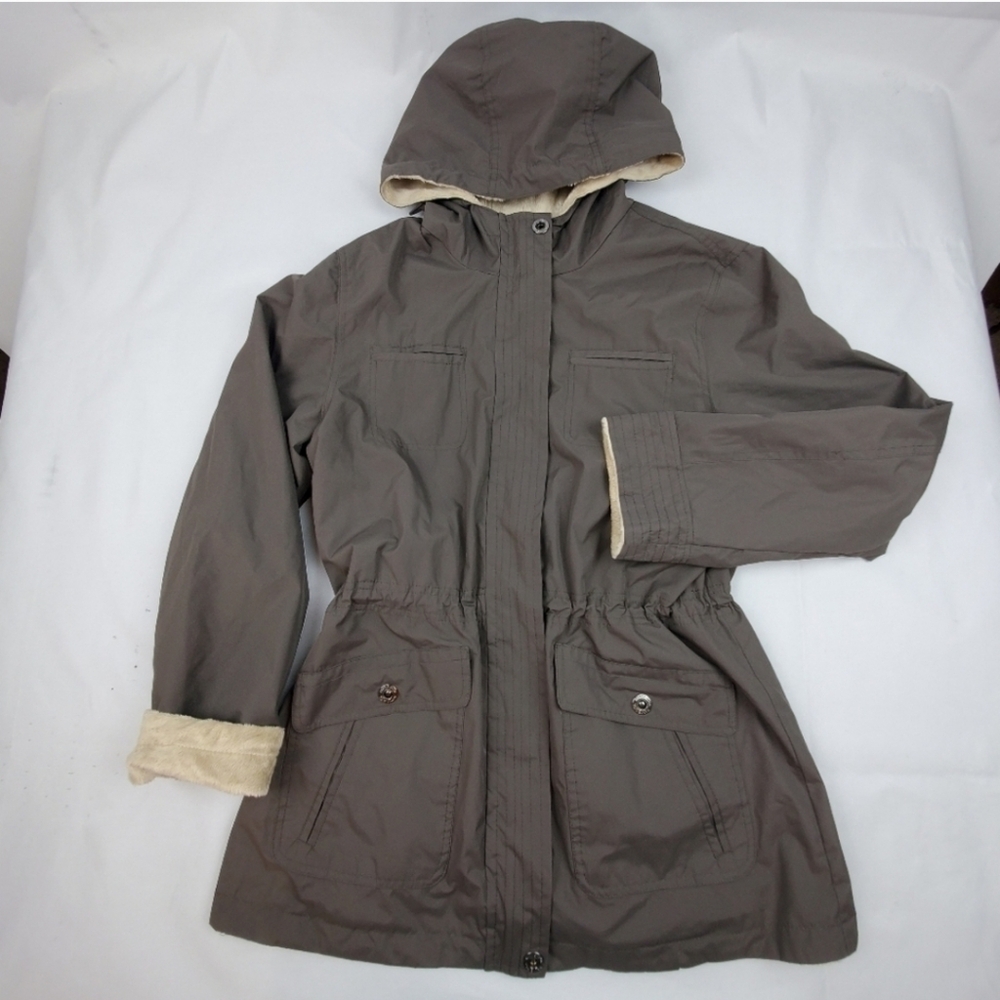 Hawke and Co. Reversible Women's Hooded Jacket Sz M